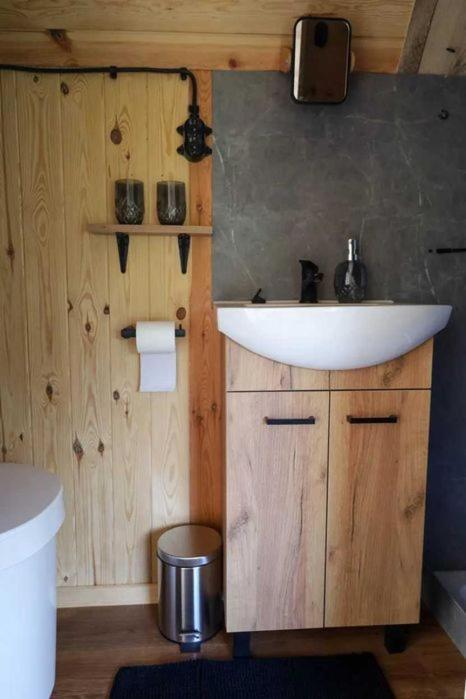 Oaza Swiety Spokoj - Domek Z Balia I Jacuzzi Rzasnik Buitenkant foto