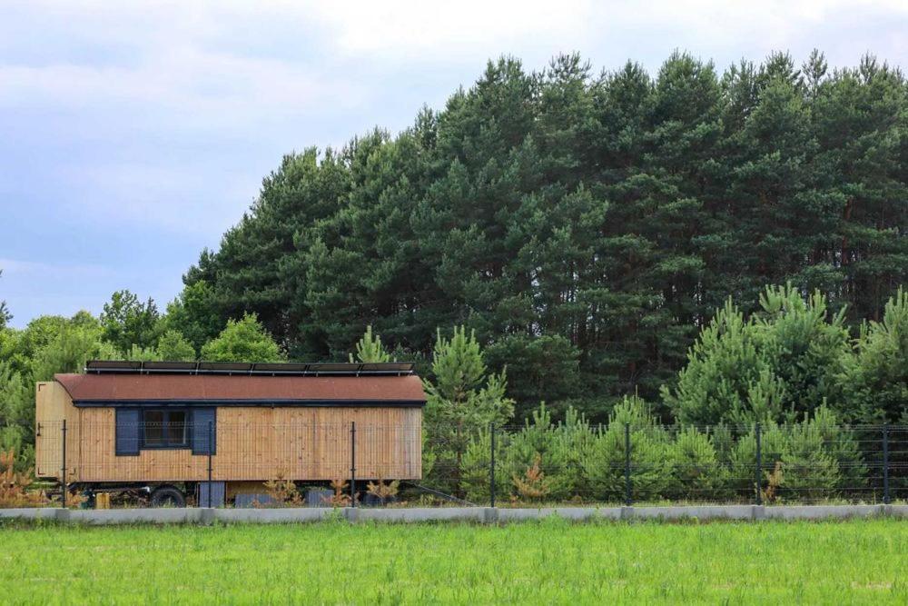 Oaza Swiety Spokoj - Domek Z Balia I Jacuzzi Rzasnik Buitenkant foto