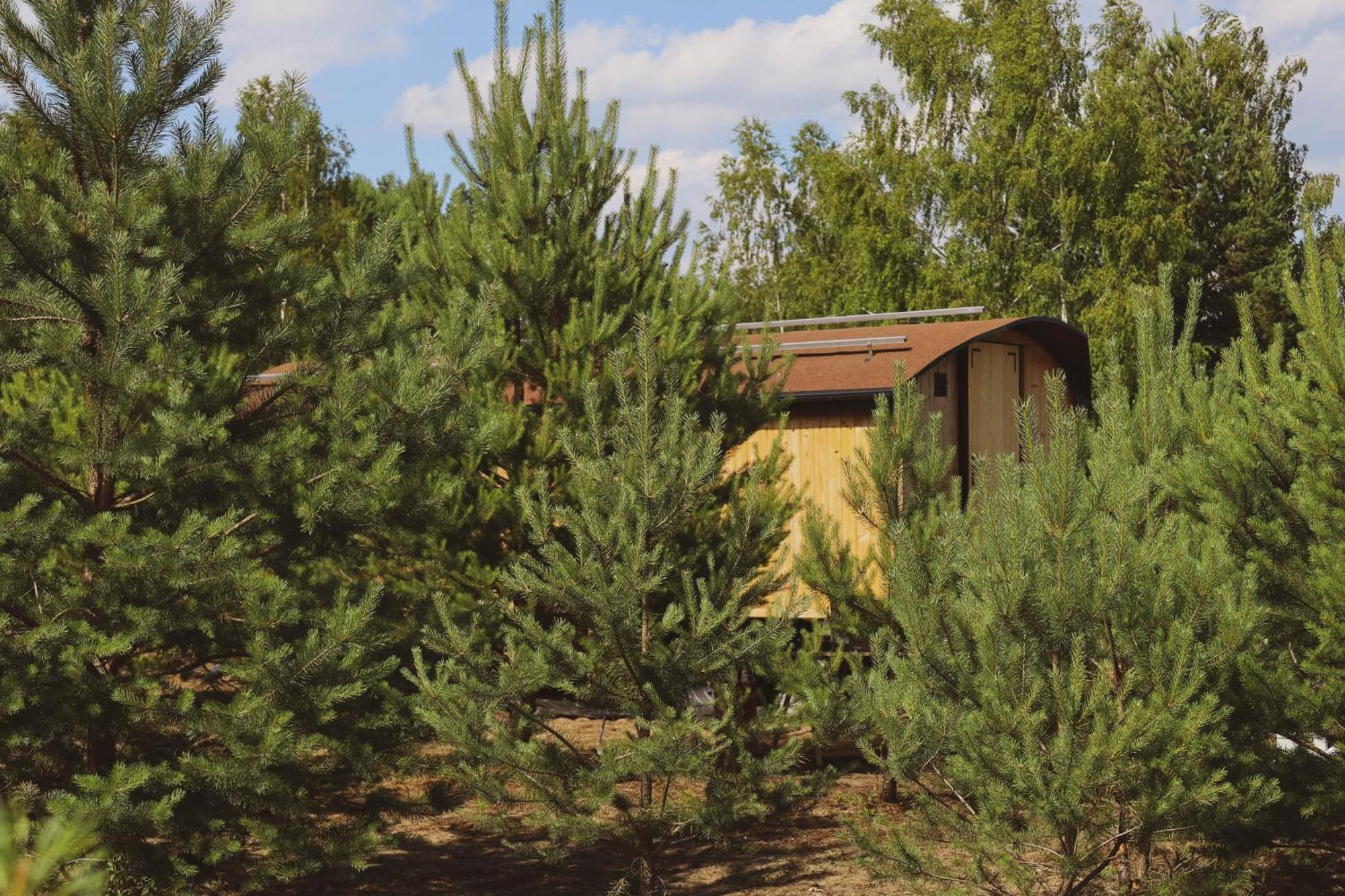 Oaza Swiety Spokoj - Domek Z Balia I Jacuzzi Rzasnik Buitenkant foto